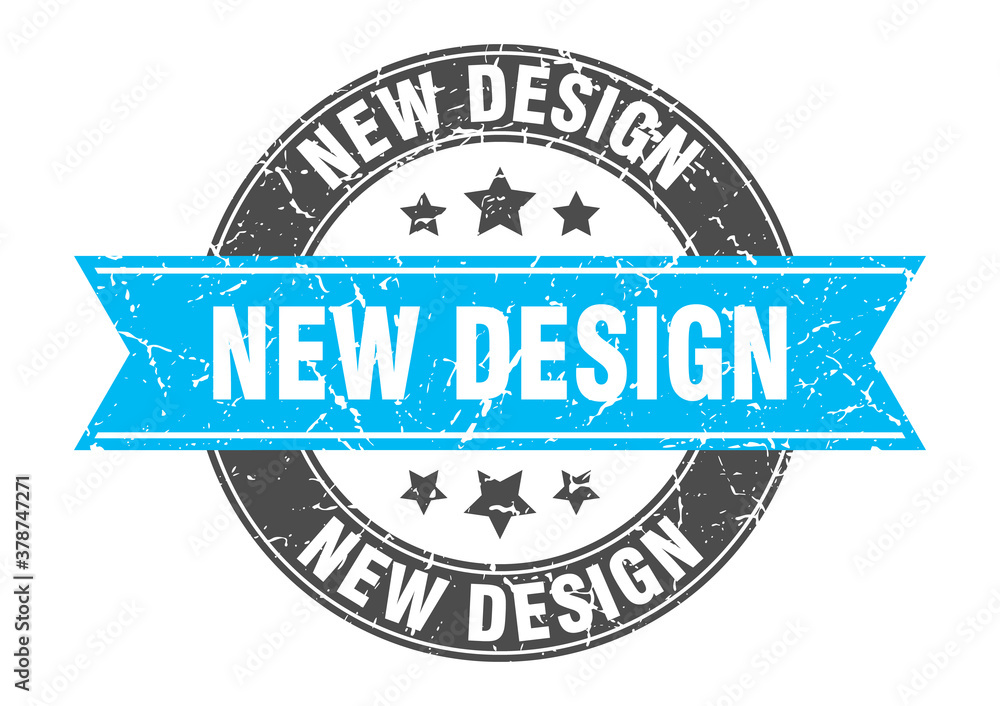 new design round stamp with ribbon. label sign new design round stamp with ribbon. label sign