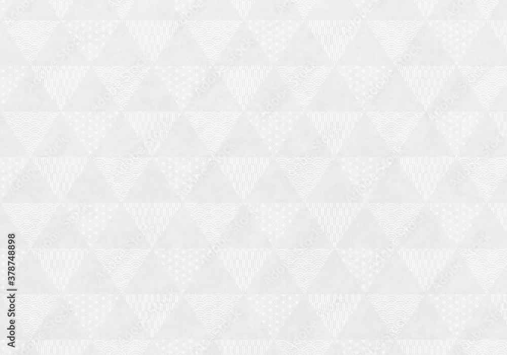 Fototapeta premium 和紙_COOL_JAPAN_46_白