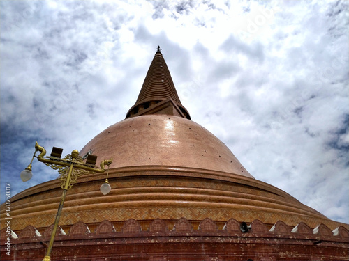 Phra Pathom Chedi - the world s tallest chedi  Thailand.