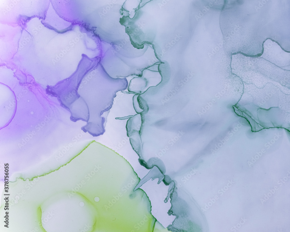 Ethereal Paint Pattern. Alcohol Ink Wash Ethereal Paint Pattern. Alcohol Ink Wash