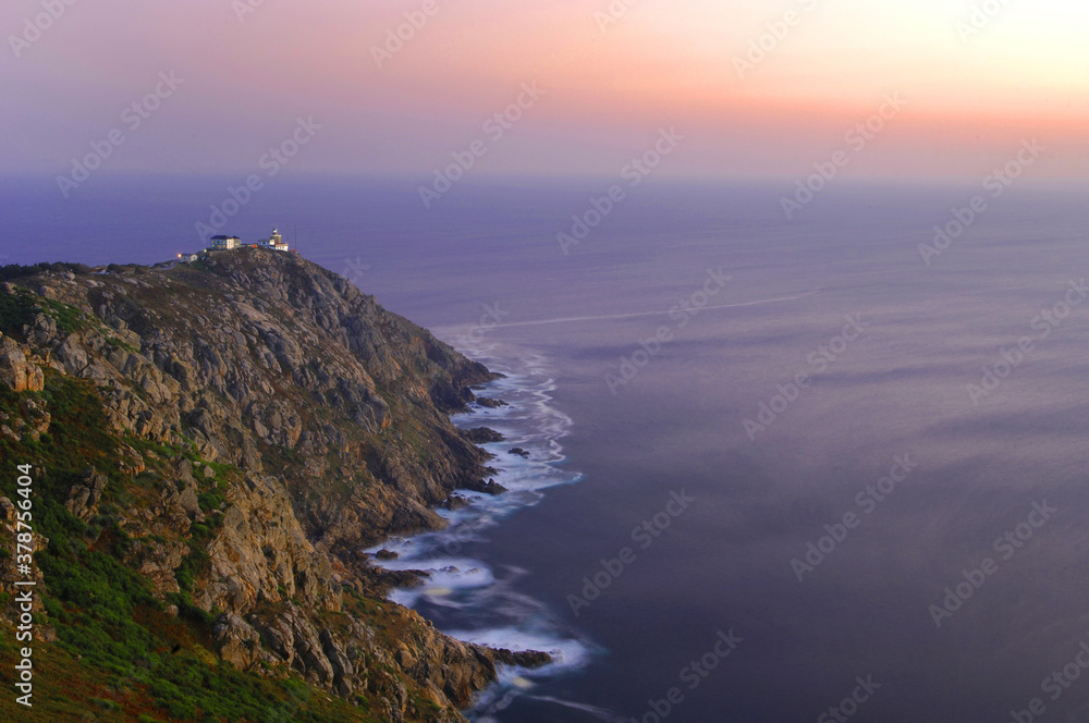 sunset at the Finisterre Lighthouse, Galicia
sunset at the Finisterre Lighthouse, Galicia