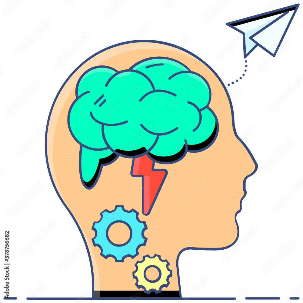 Solve a problem using brainstorming, editable flat vector
Solve a problem using brainstorming, editable flat vector