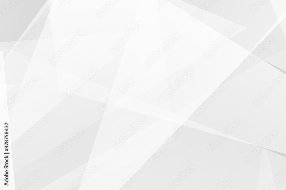 Fototapeta premium Abstract white and grey on light silver background modern design. Vector illustration EPS 10.