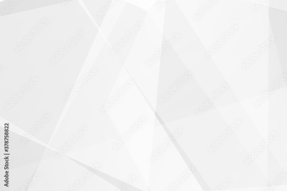 Obraz premium Abstract white and grey on light silver background modern design. Vector illustration EPS 10.