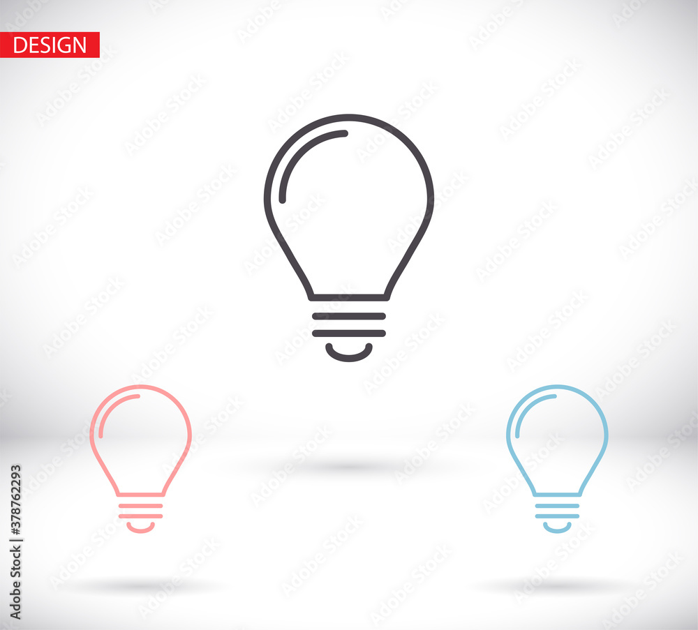 lightbulb icon 10 EPS. lorem ipsum Flat Design JPG lightbulb icon 10 EPS. lorem ipsum Flat Design JPG