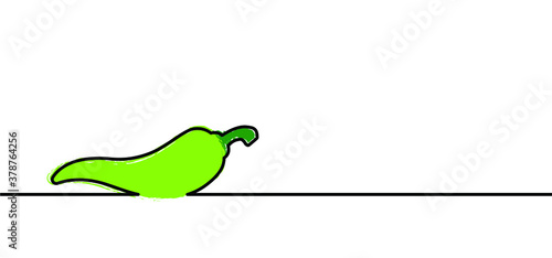 Fresh green hot chili cayenne pepper peppers line pattern Vector icon icons sign vegan vegans mexican mexicans foot foots ripe fruit fruits symbol Happy spicy vegetable cartoon art cooking cook Yummy