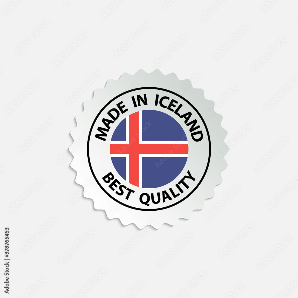 made in Iceland vector stamp. bagge with Iceland flag
made in Iceland vector stamp. bagge with Iceland flag