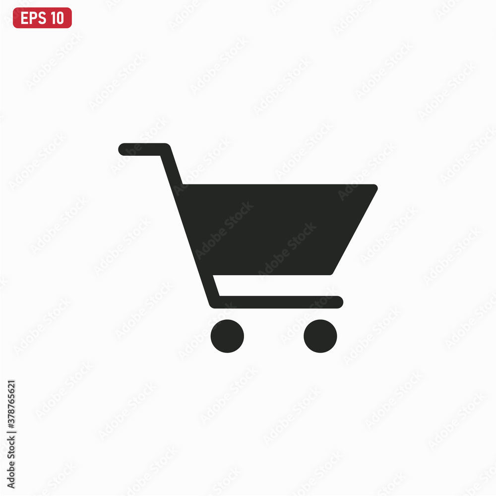 Shopping Cart icon vector Basket sign Shopping Cart icon vector Basket sign