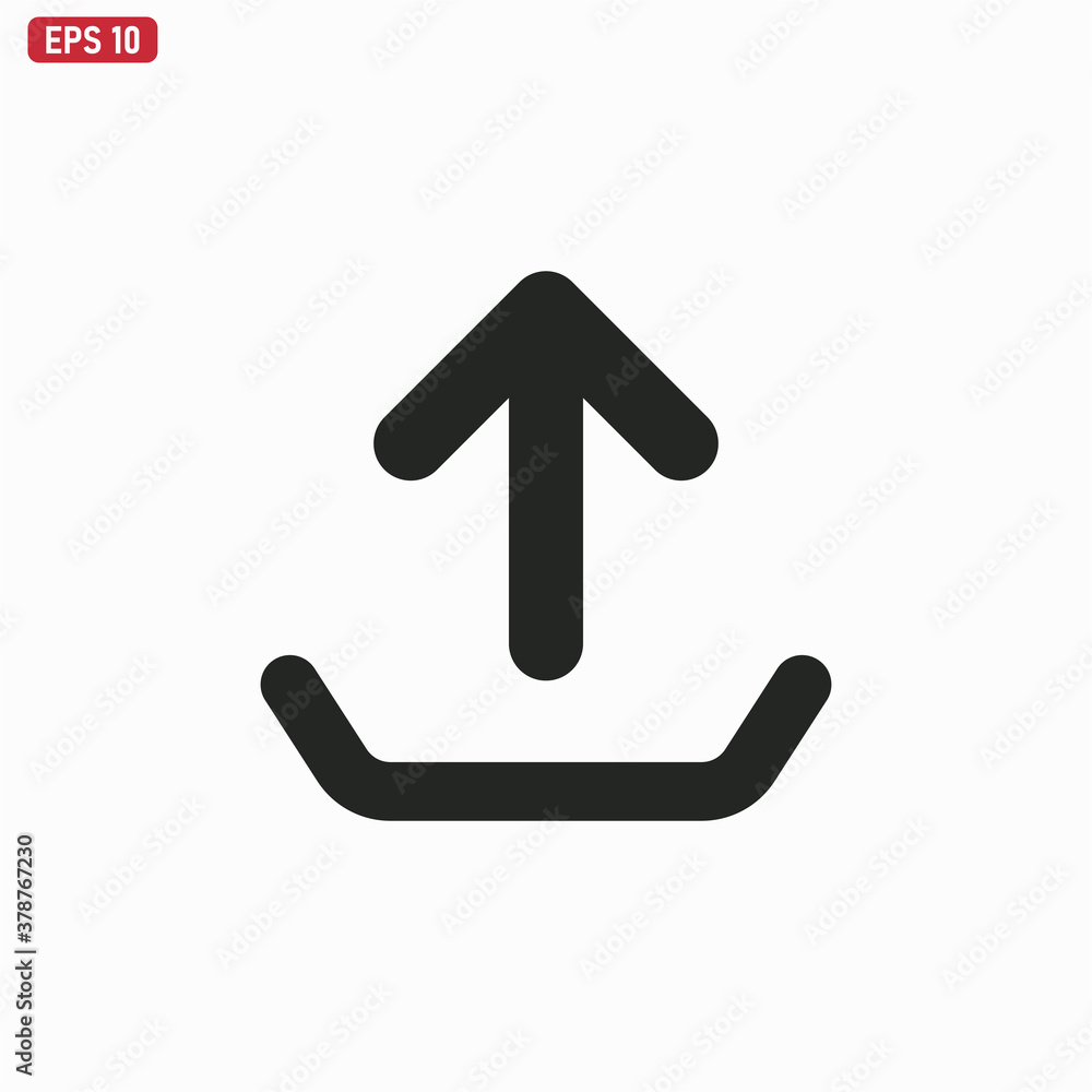Upload icon vector eps 10