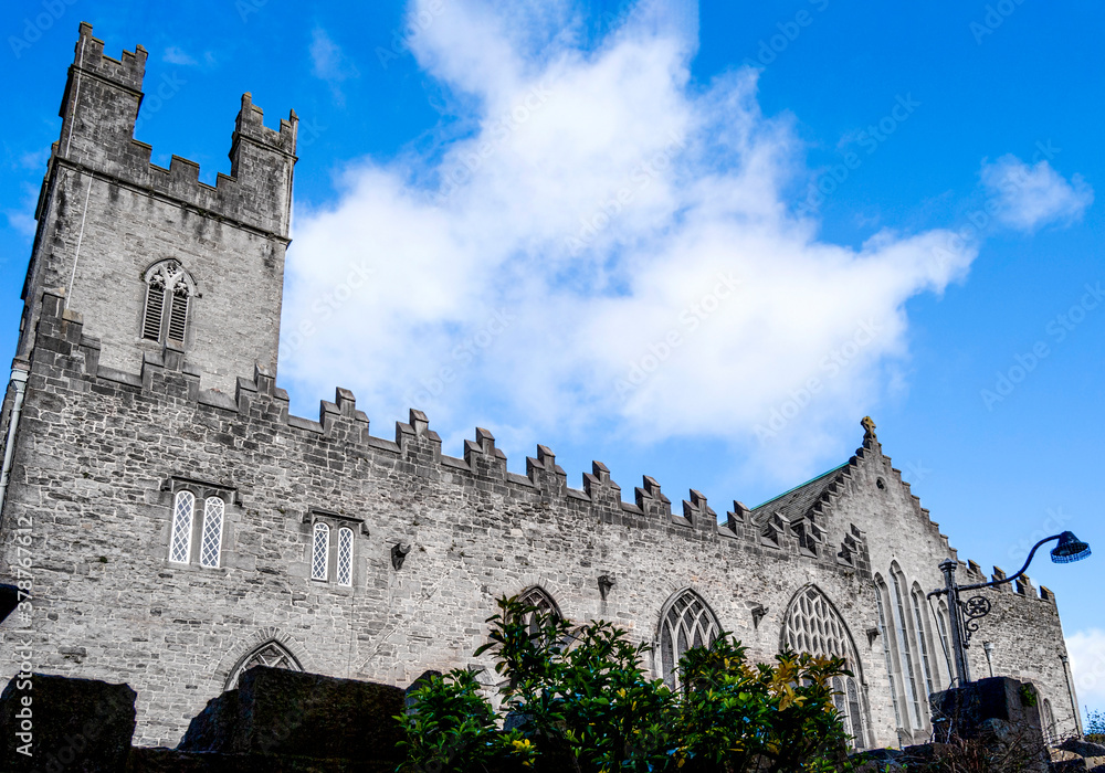 Exterior view of St Mary's Cathedral, founded in the 12th century and dedicated to the Blessed Virgin Mary.