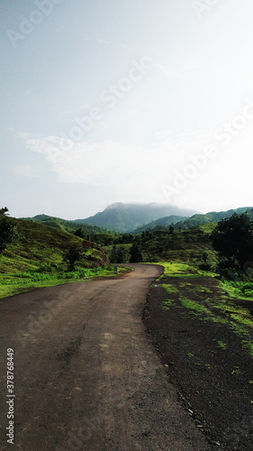 Traveling through the nature.