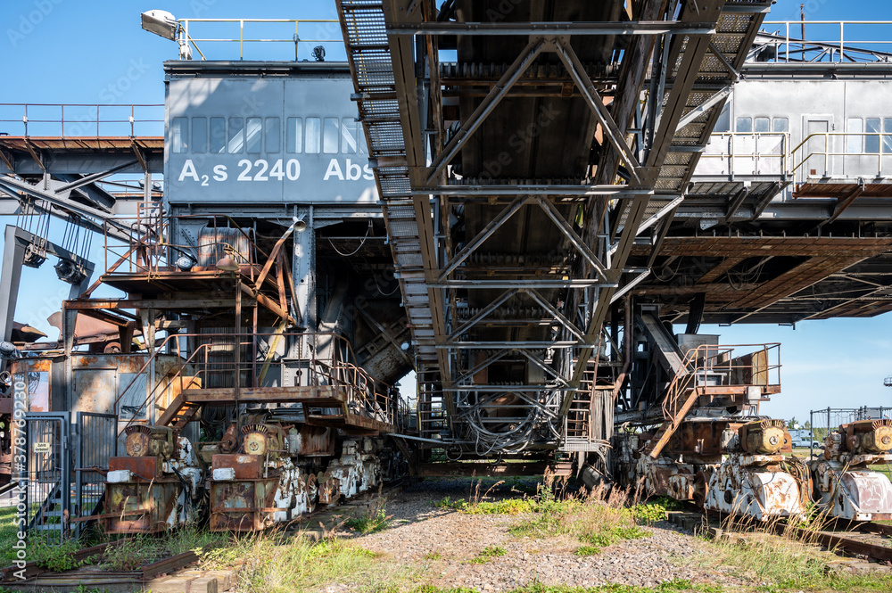 Bergbaupark Ferropolis die Eisenstadt