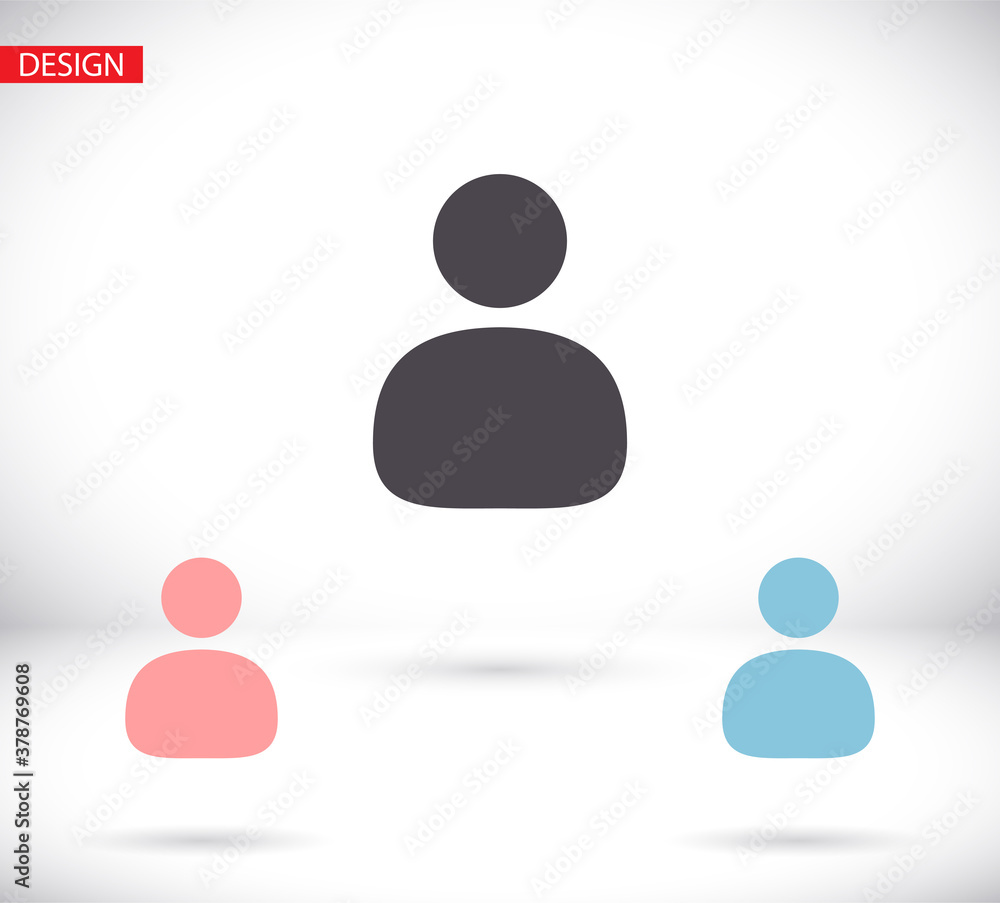 User icon Vector in trendy flat style. User symbol for the design of your website, icon Vector logo, application, icon Vector user interface. icon Vector illustration User icon Vector in trendy flat style. User symbol for the design of your website, icon Vector logo, application, icon Vector user interface. icon Vector illustration