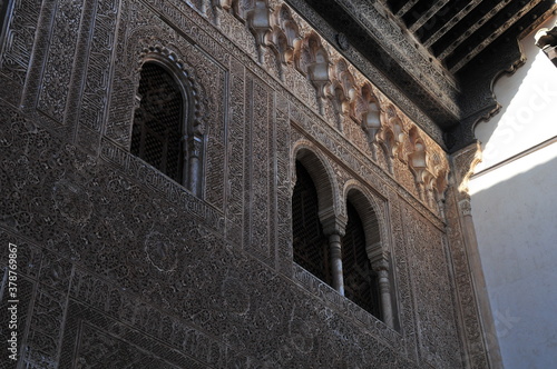 Morning at the Alhambra of Granada in the Covid-19-pandemic