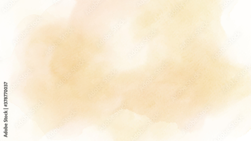 Obraz premium Abstract soft orange watercolor for background