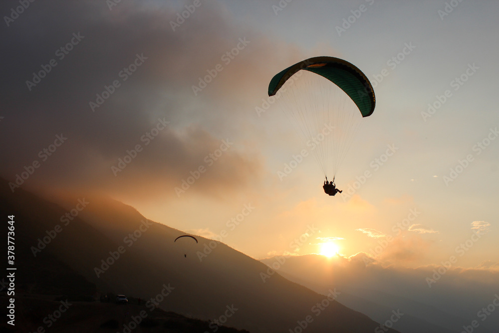 Vuelo de parapente Tierra Negra Merida Venezuela Vuelo de parapente Tierra Negra Merida Venezuela