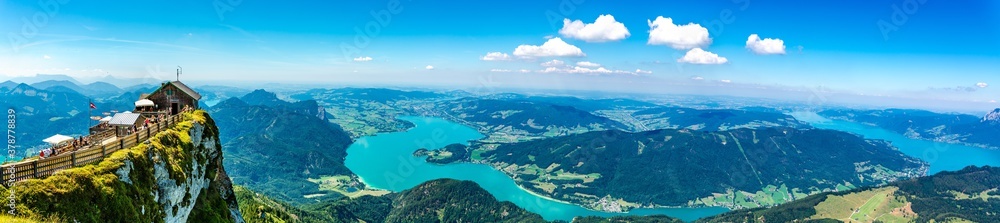 Obraz premium Schafberg by Sankt Wolfgang im Salzkammergut, Austria