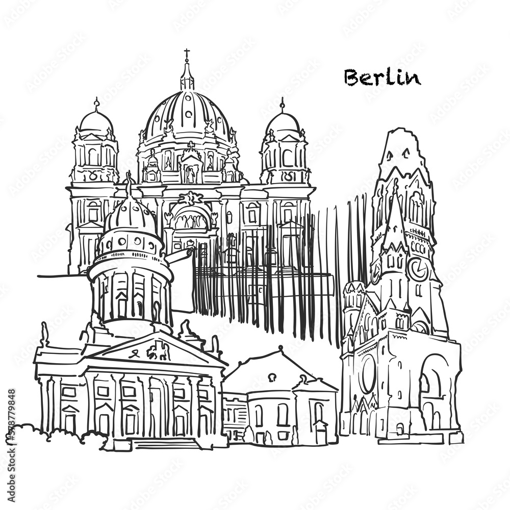 Famous buildings of Berlin