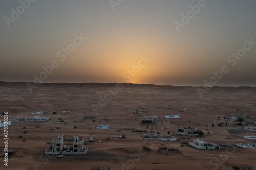 Desert  Sunset   Bidiya  Oman 