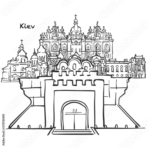 Famous buildings of Kiev