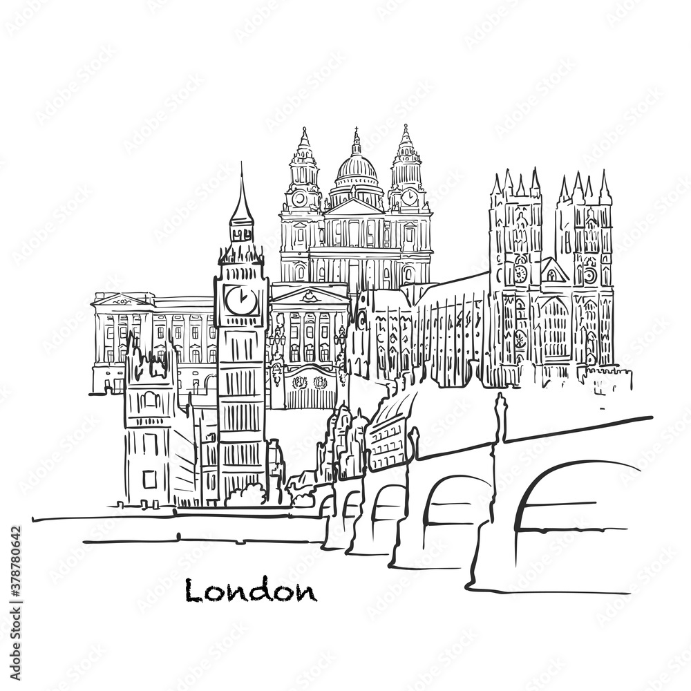 Famous buildings of London