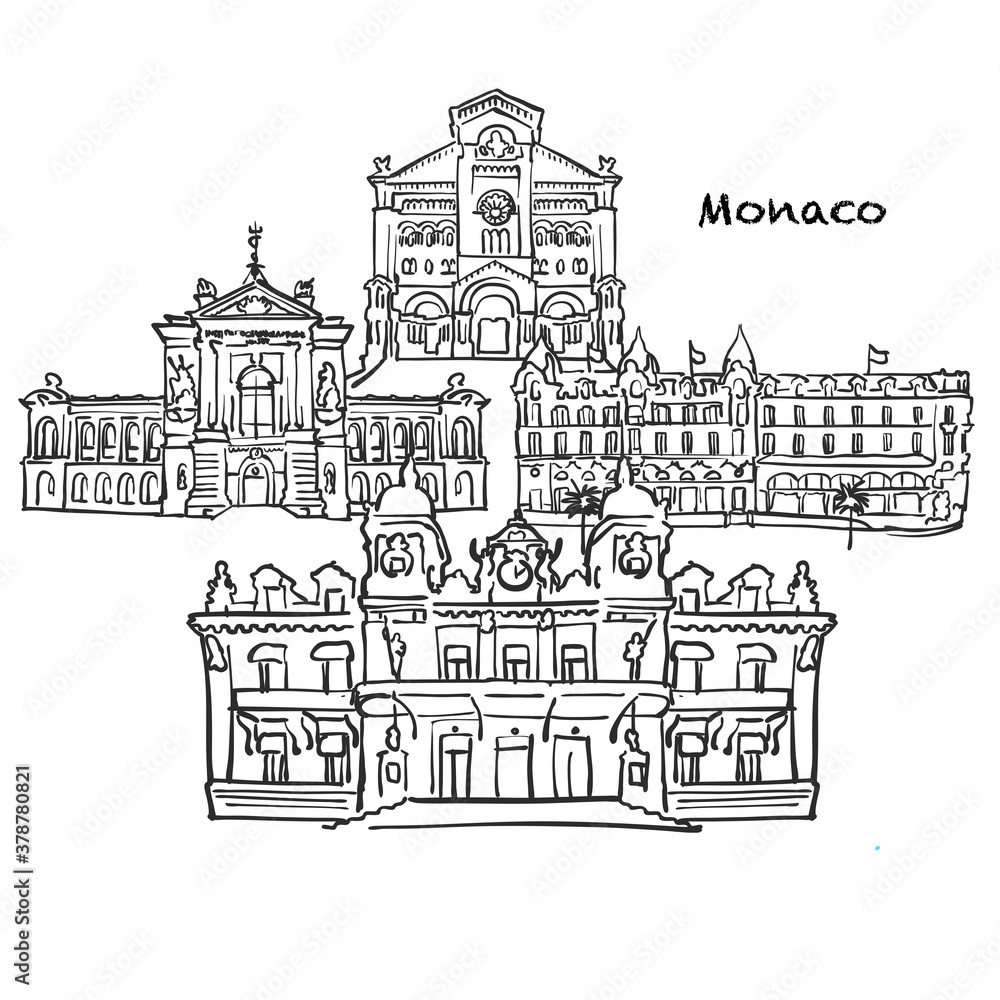 Famous buildings of Monaco