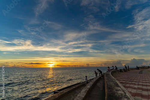 Fototapeta Naklejka Na Ścianę i Meble -  okinawa sunset