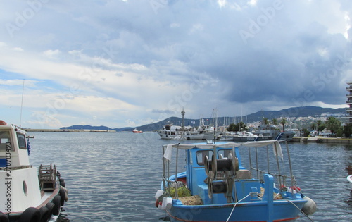 boats in the harbor