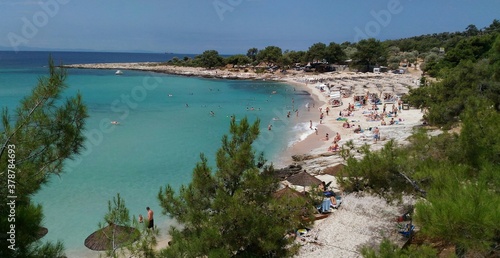 view of the beach