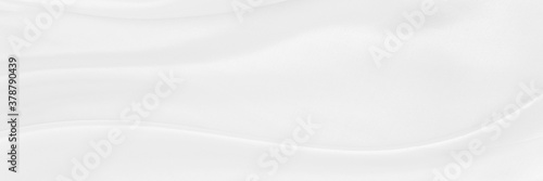Wallpaper Mural White gray satin texture that is white silver fabric silk panorama background with beautiful soft blur pattern natural. Torontodigital.ca