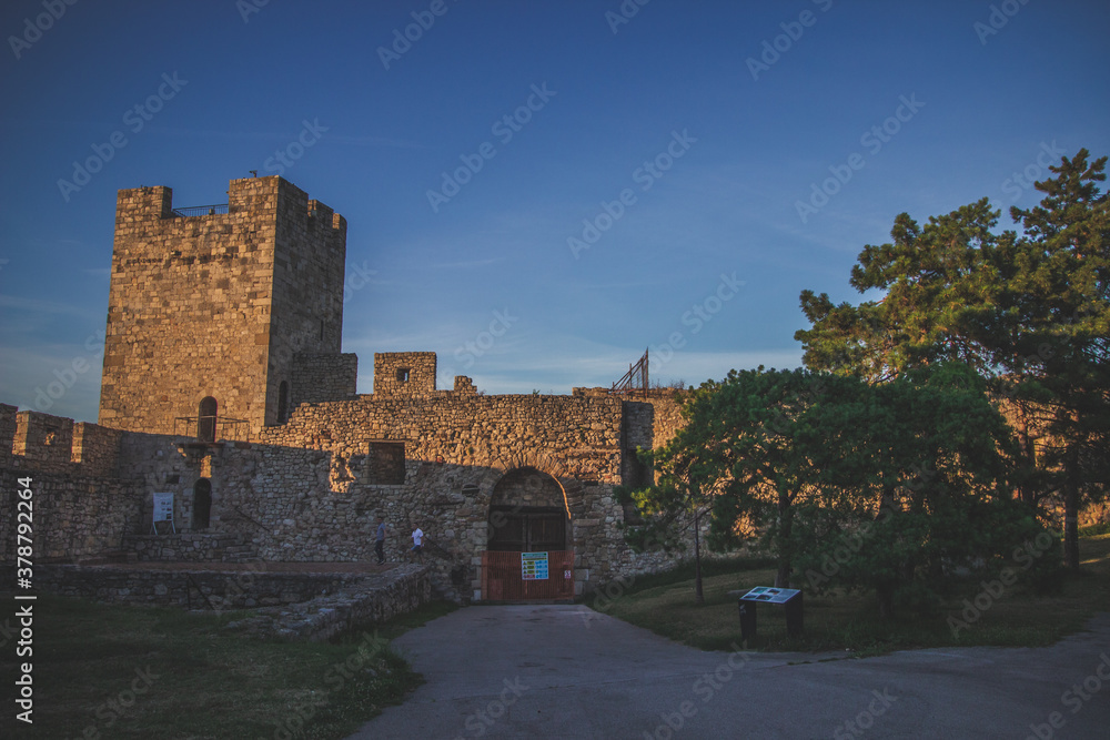 Despot Stefan Tower and Despot's gate, Kalemegdan park, Belgrade Fortress, Serbia