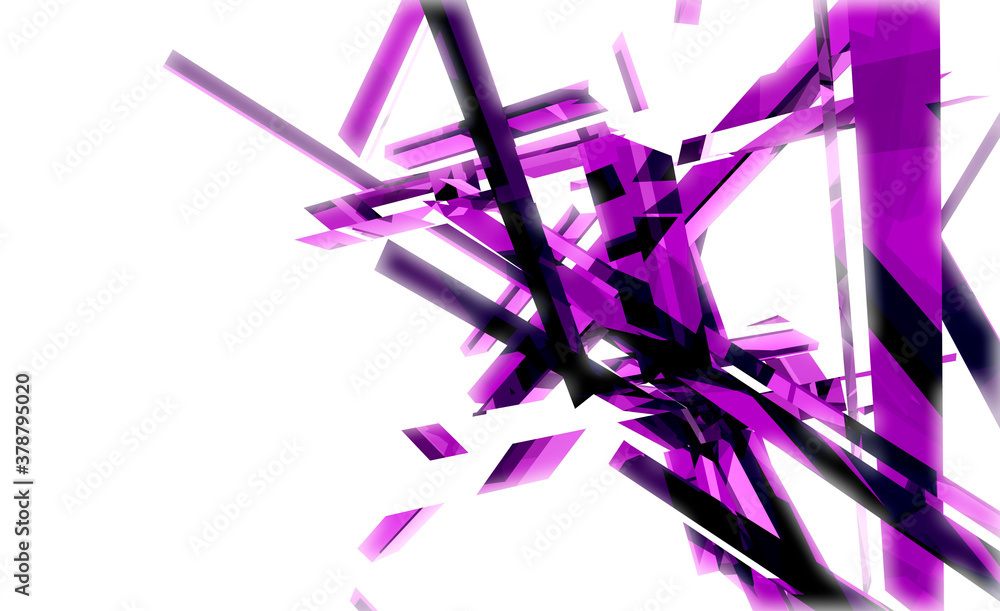 Purple abstract pattern on a white background Purple abstract pattern on a white background