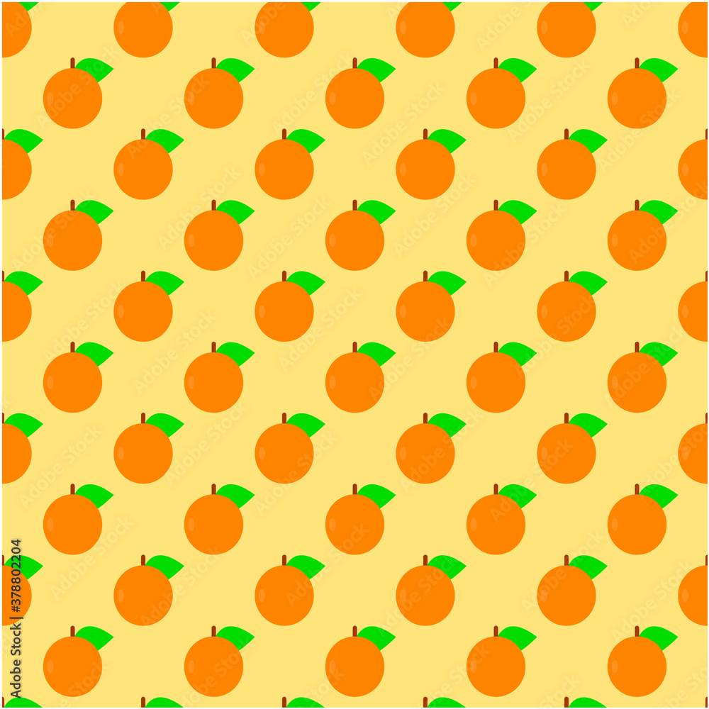 seamless pattern with orange seamless pattern with orange