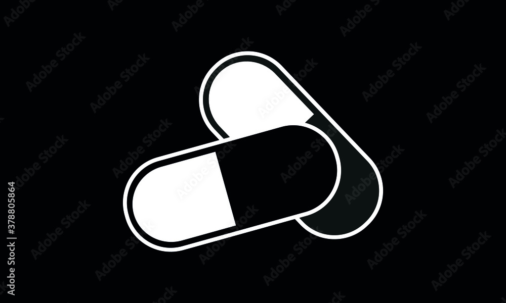Medicines. Medical pills. Vector illustration of a medical sign. Medicines. Medical pills. Vector illustration of a medical sign.