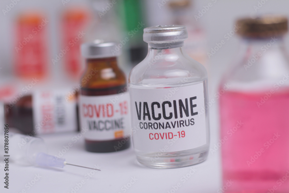 Development and creation of a coronavirus vaccine COVID-19 .Coronavirus Vaccine concept Development and creation of a coronavirus vaccine COVID-19 .Coronavirus Vaccine concept