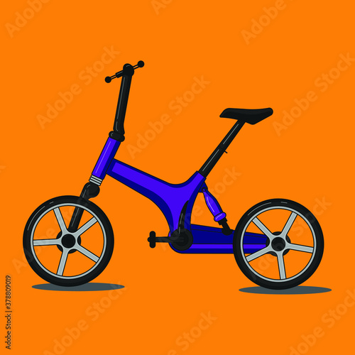 a modern and cool sports bike design