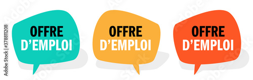 Offre d'emploi