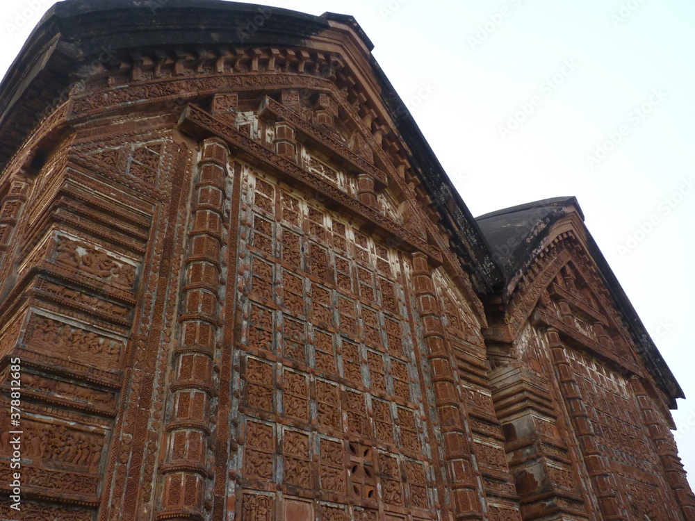 Architecture Of Terracotta Temples Of Bishnupur, Bankura, West Bengal