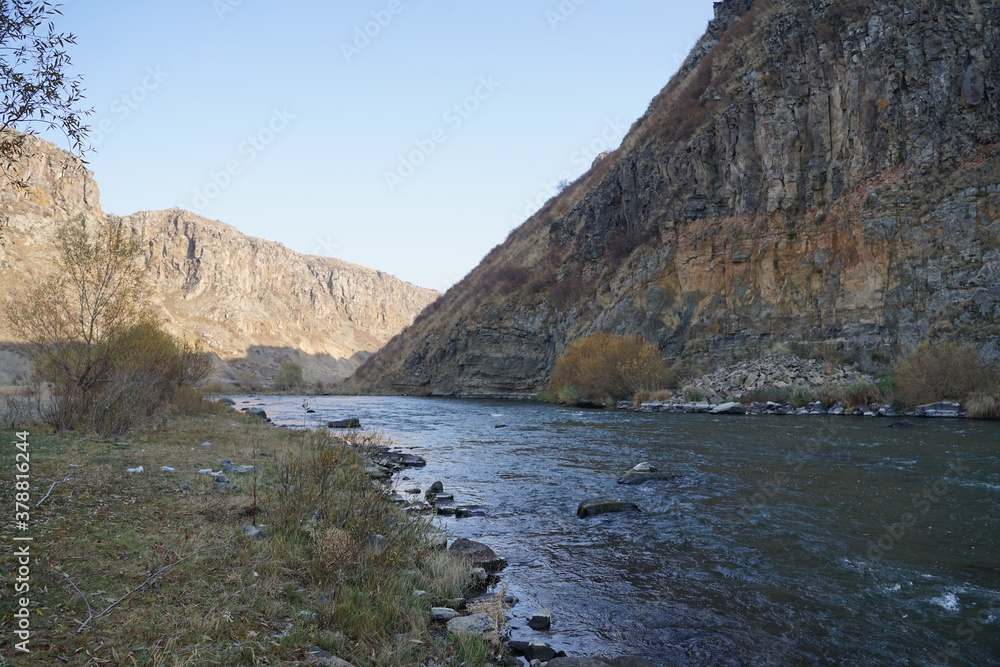 landscape with canyon akyaka kanyonu kars landscape with canyon akyaka kanyonu kars