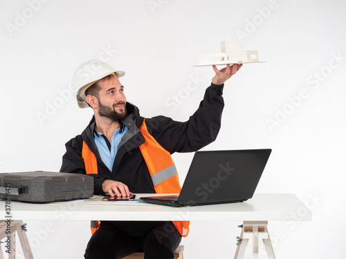 Construction engineer with ...