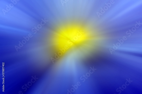 With zoom motion effect processing, beautiful colorful abstract landscape wallpapers are produced.