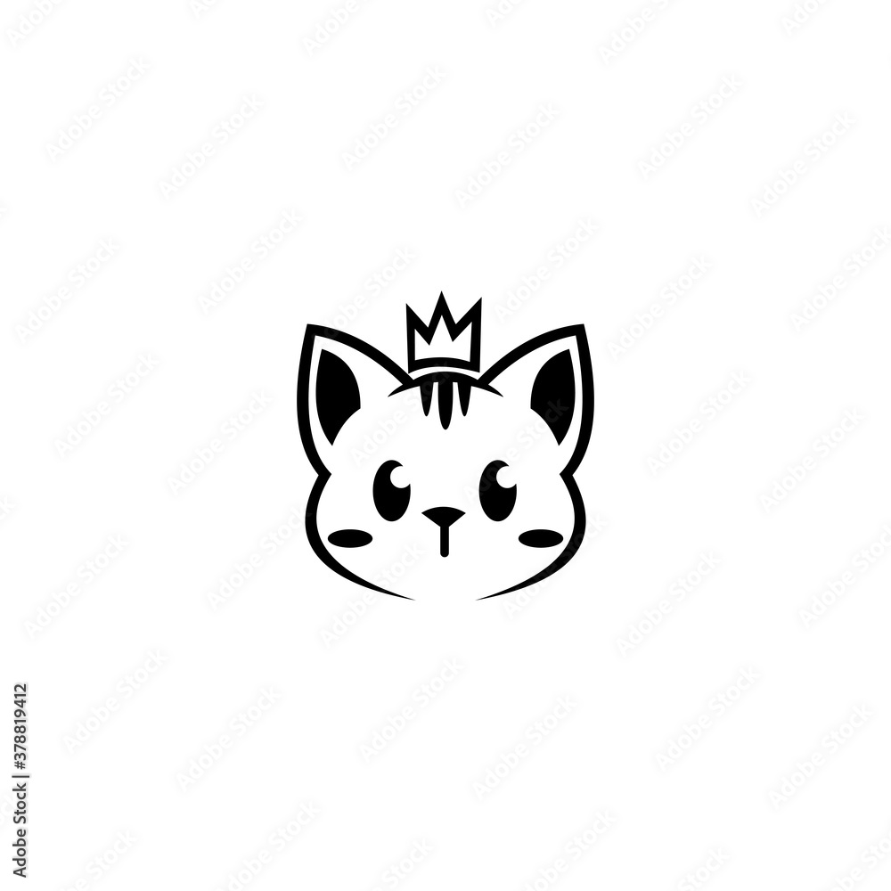 cute cat vector illustration. For print, baby clothes, t shirt, child or wrapping paper. cute cat vector illustration. For print, baby clothes, t shirt, child or wrapping paper.