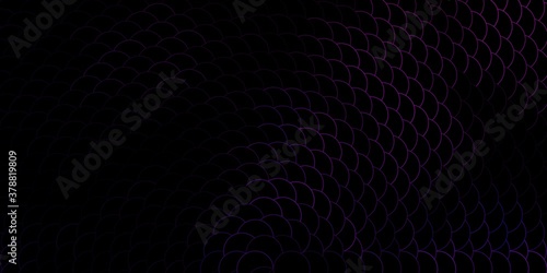 Dark Pink vector texture with disks. Abstract illustration with colorful spots in nature style. Pattern for wallpapers, curtains.