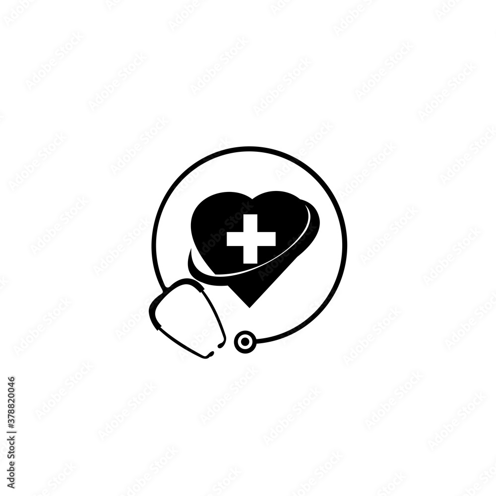 medical health logo icon design template. Health Logo for clinic, hospital, medical center medical health logo icon design template. Health Logo for clinic, hospital, medical center