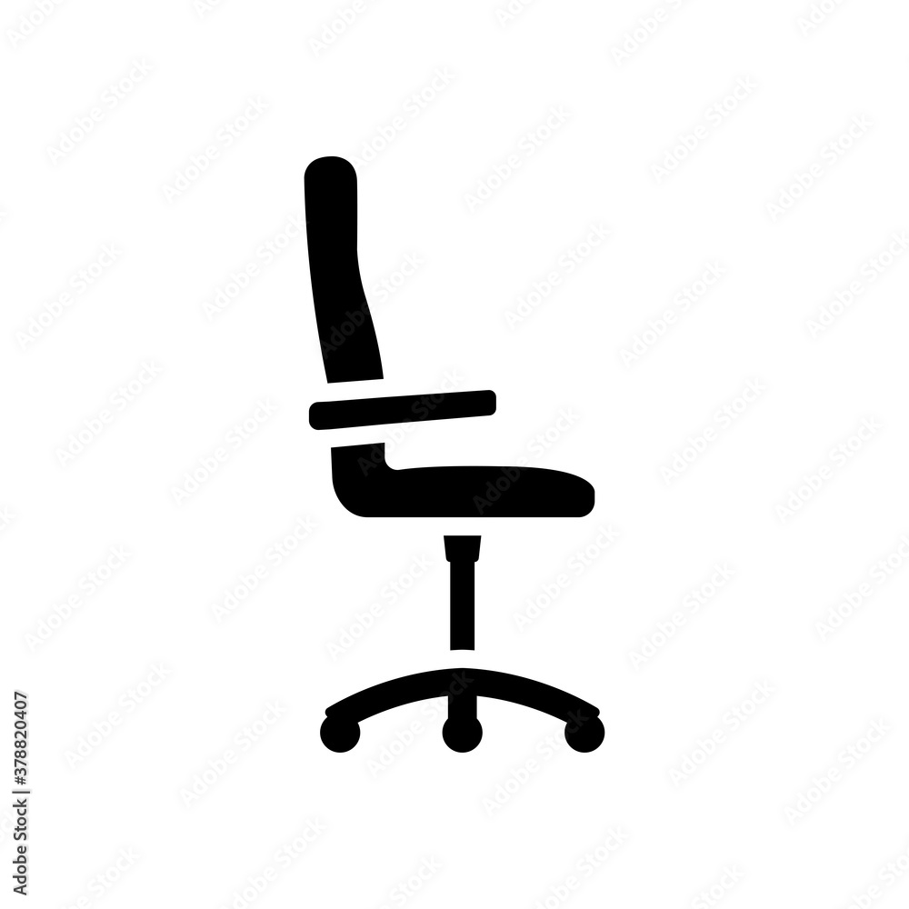 office chair icon vector illustration design office chair icon vector illustration design