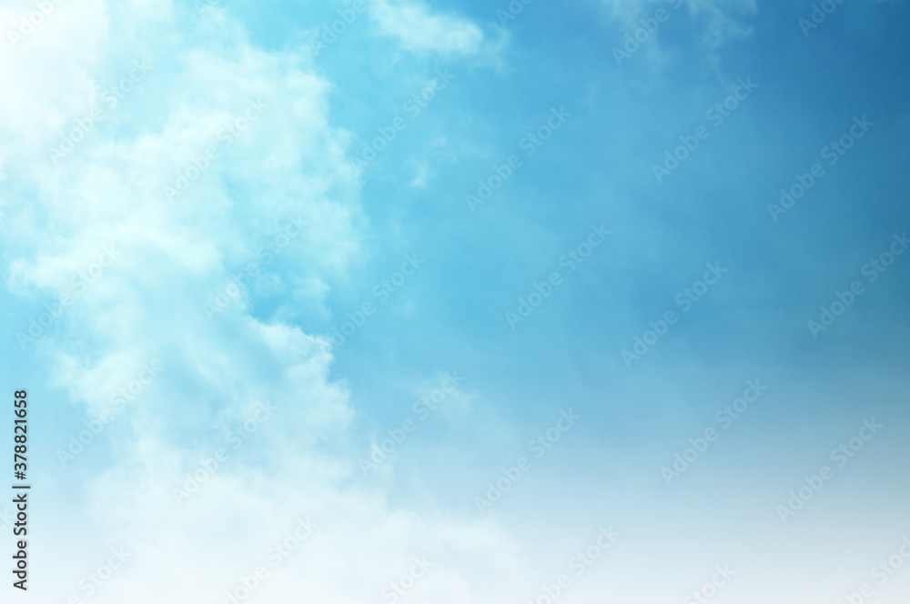 Blue sky with white cloud. The summer heaven is colorful clearing day Good weather and beautiful nature in the morning. Blue sky with white cloud. The summer heaven is colorful clearing day Good weather and beautiful nature in the morning.