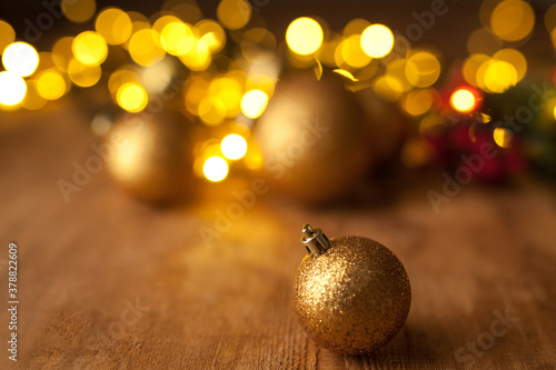 Blurred background can be used for Christmas and New Year holidays