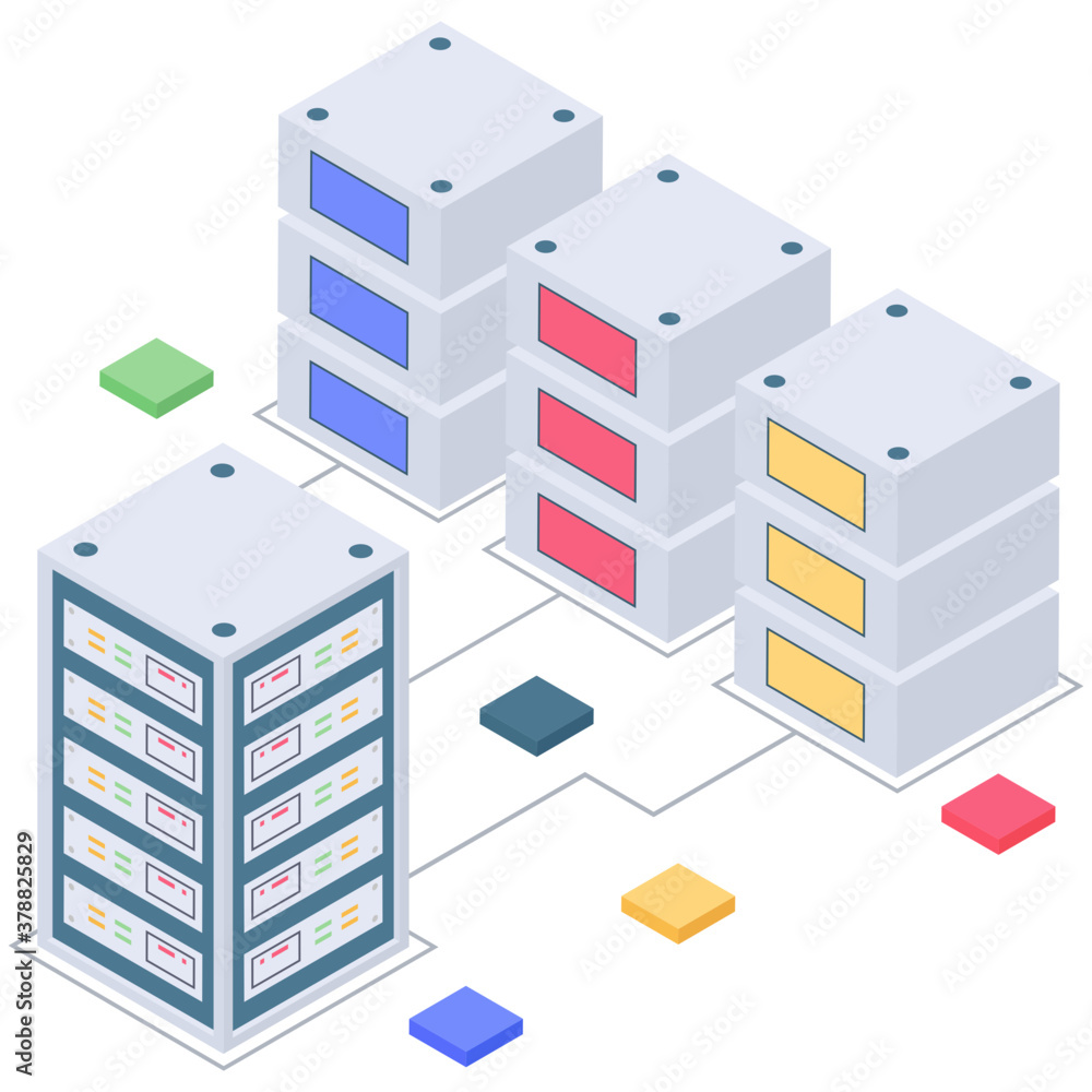 Data statistics vector of isometric illustration
Data statistics vector of isometric illustration