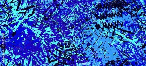 Dirty grunge background. The monochrome texture is old. Vintage worn pattern. The surface is covered with scratches.	
