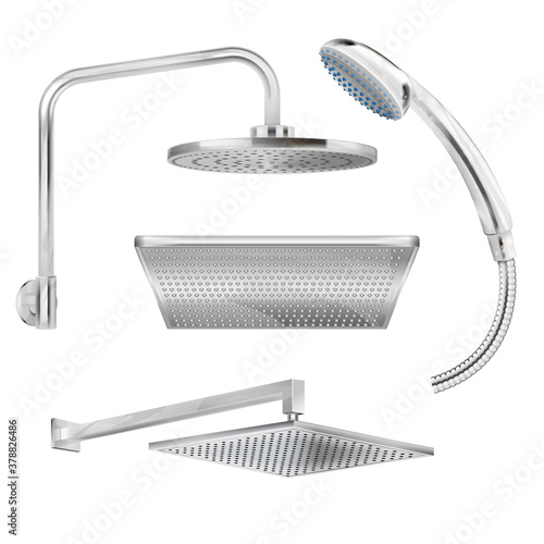 Dirty Shower Head Realistic Set